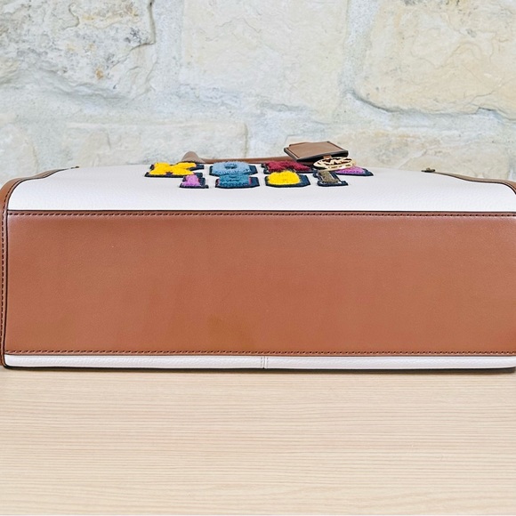 Michael Kors Mirella Medium Kors Logo handbag&wristlet NWT Authentic - Picture 10 of 14